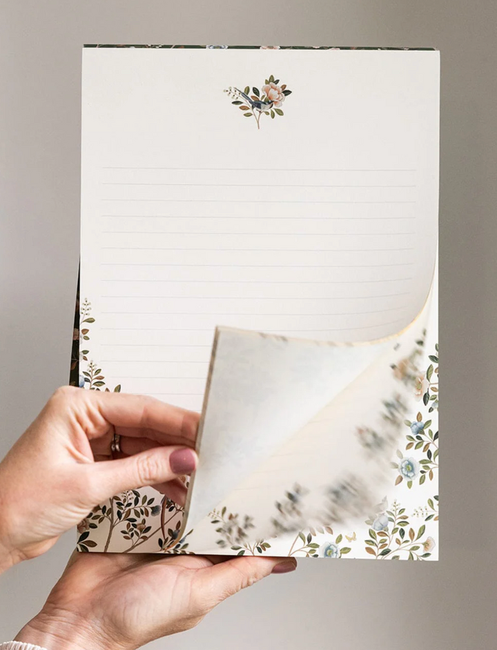 Bespoke Writing Pad - Camellia Tree