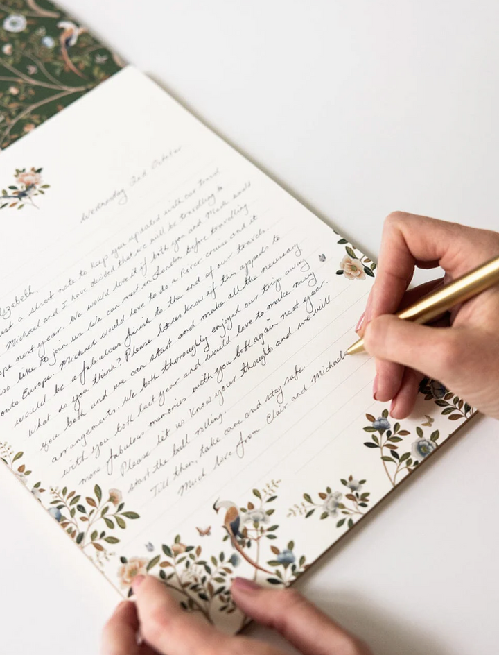 Bespoke Writing Pad - Camellia Tree