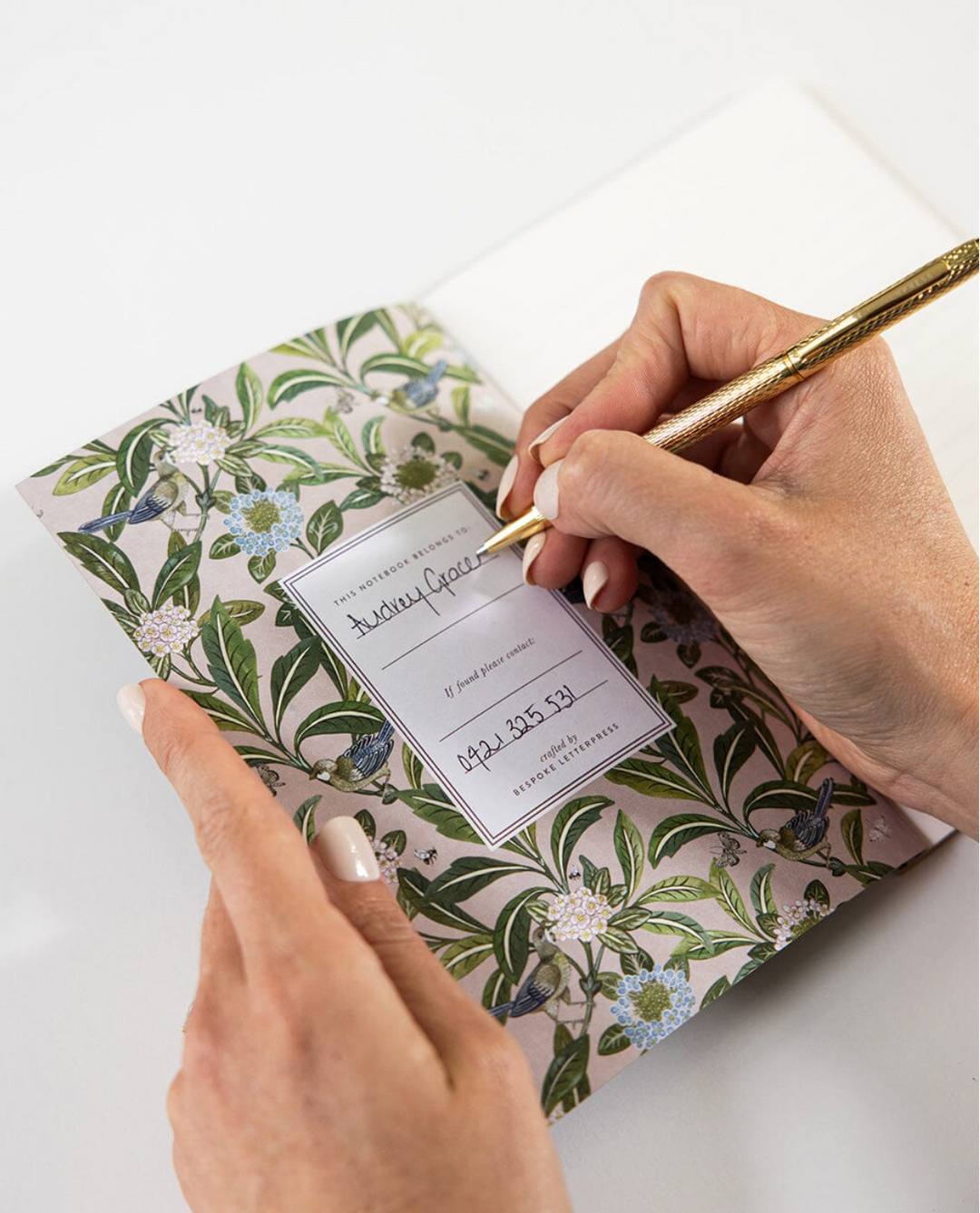 Bespoke Pocket Notebook - Summer Garden