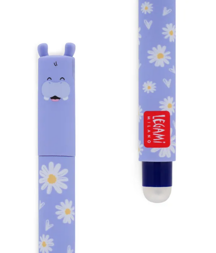 Erasable Gel Pen - Hippo