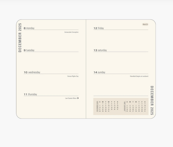 2026 Weekly Diary - Cherry Blossoms 16 Month