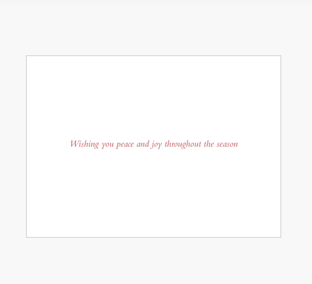 Deluxe Boxed Christmas Cards - Golden Doves