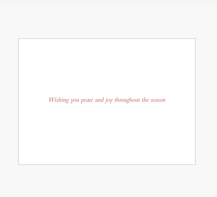 Deluxe Boxed Christmas Cards - Golden Doves