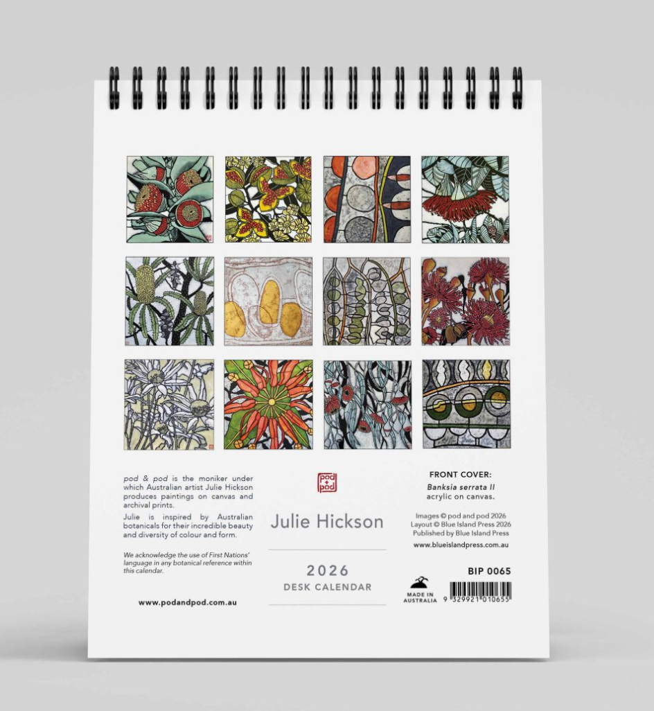 BIP 2026 Desk Calendar - Julie Hickson