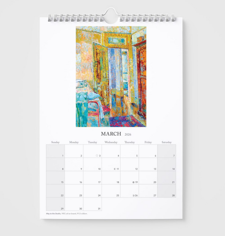 BIP 2026 Wall Calendar - Grace Cossington Smith