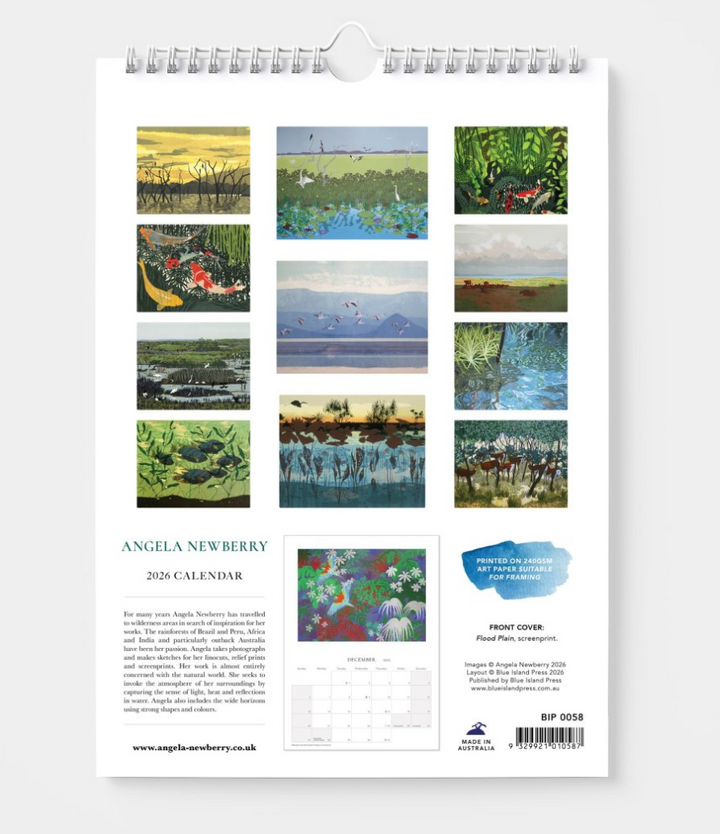 BIP 2026 Wall Calendar - Angela Newberry