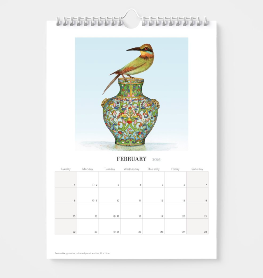 BIP 2026 Wall Calendar - Michaela Laurie