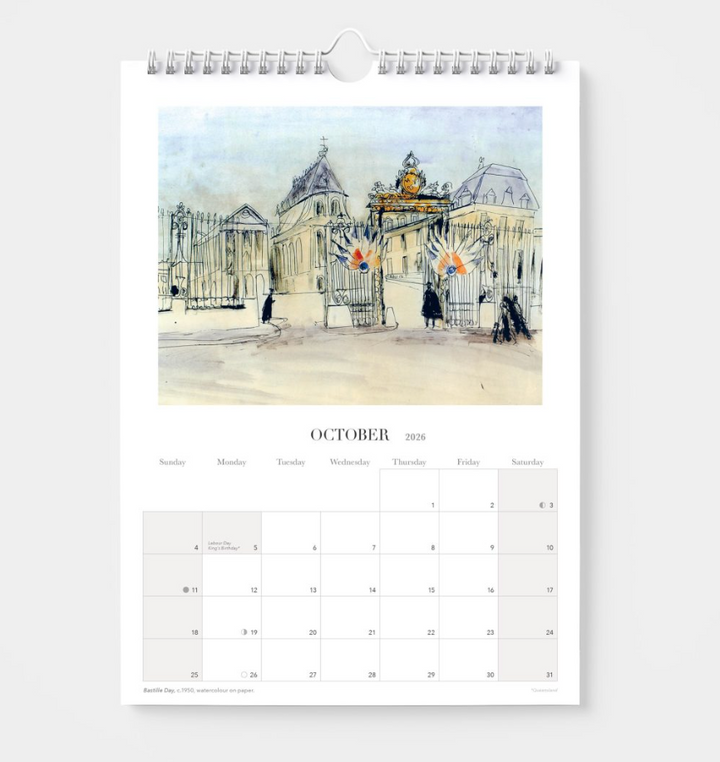 BIP 2026 Wall Calendar - Margaret Olley Inks