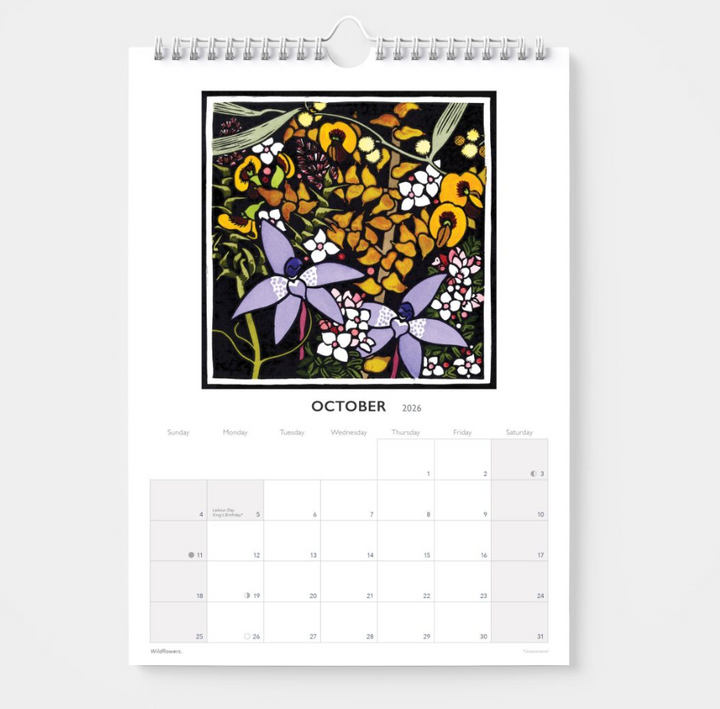 BIP 2026 Wall Calendar - Kit Hiller
