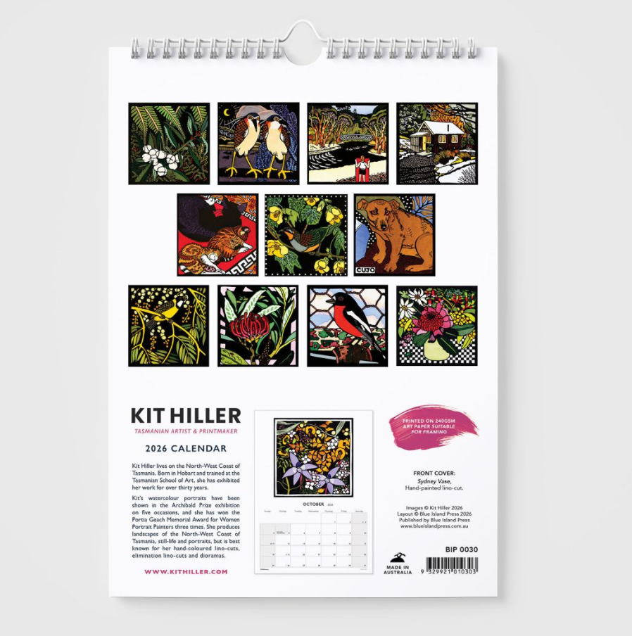 BIP 2026 Wall Calendar - Kit Hiller