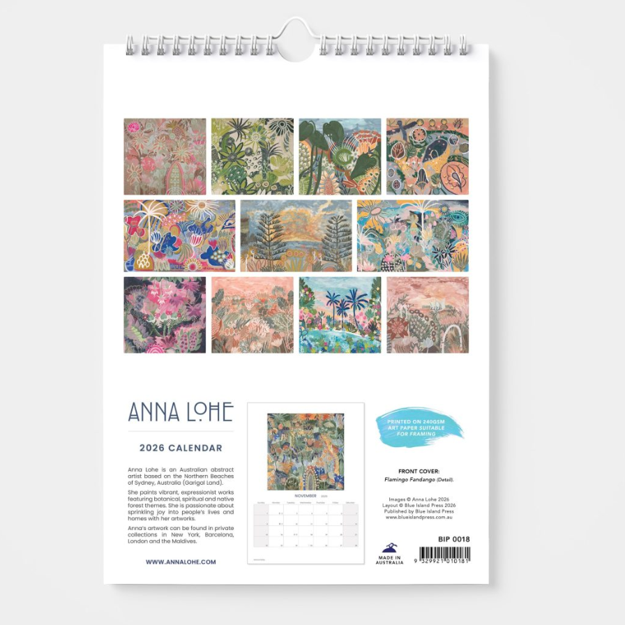 BIP 2026 Wall Calendar - Anna Lohe