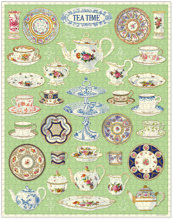 1000 Piece Tea Time Puzzle