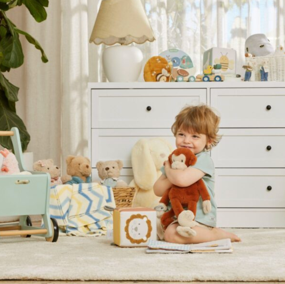 Jiggle & Giggle Plush Toy - Gigi The Monkey
