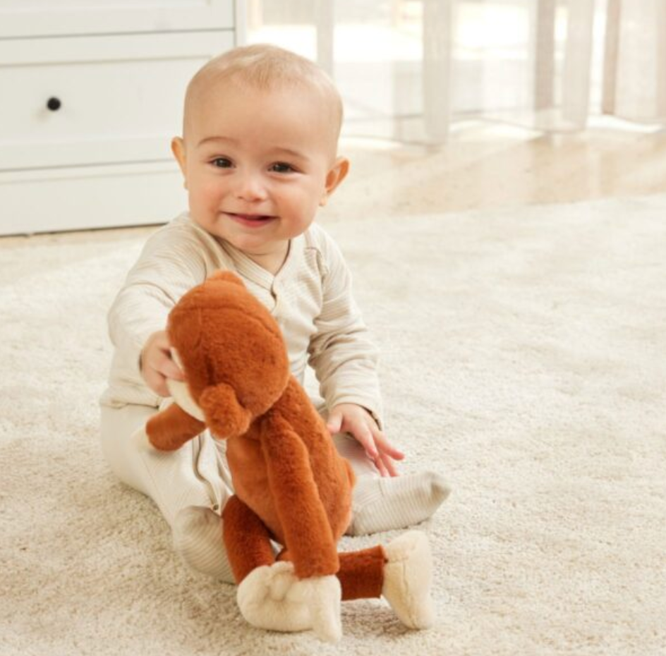 Jiggle & Giggle Plush Toy - Gigi The Monkey