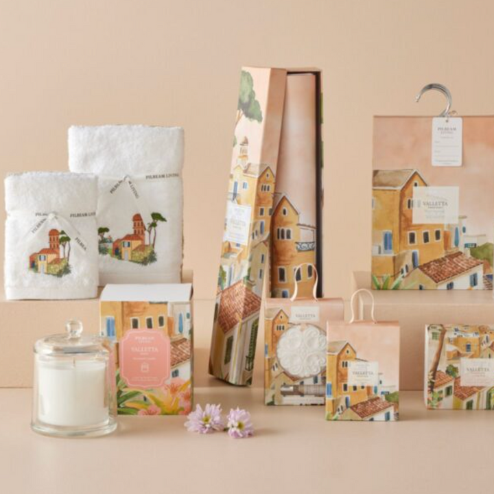 Scented Drawer Liners - Valletta - Santal Scent