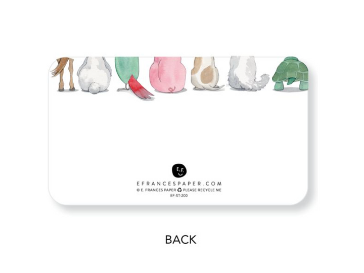 E Frances Little Notes - Animal Friends