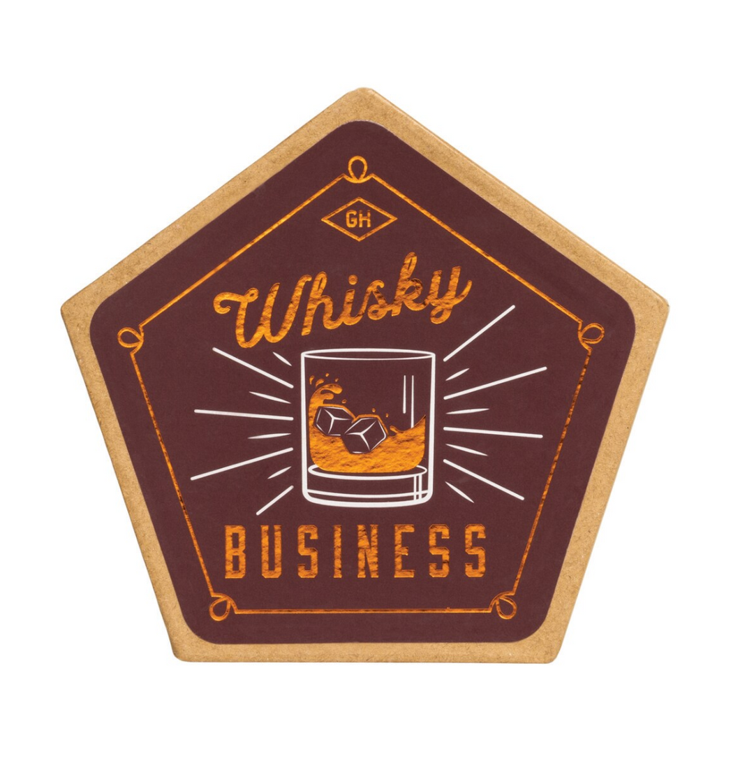 Coaster Set Of 4 - Whisky Business