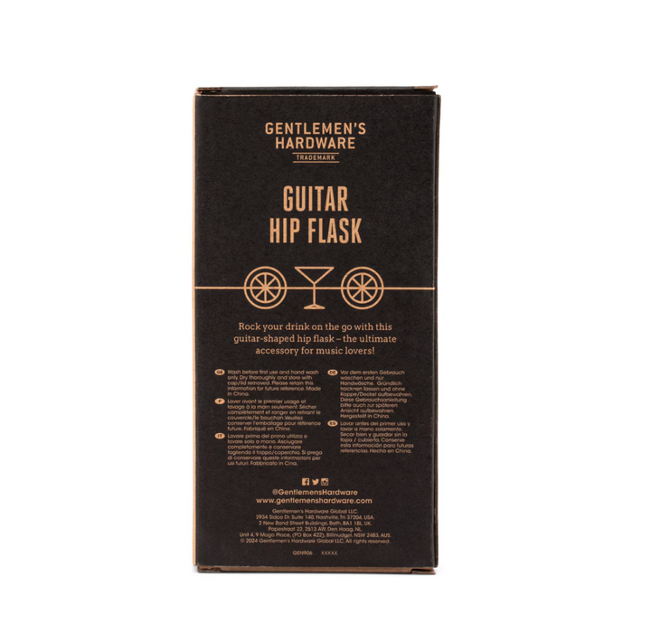 Guitar Hip Flask