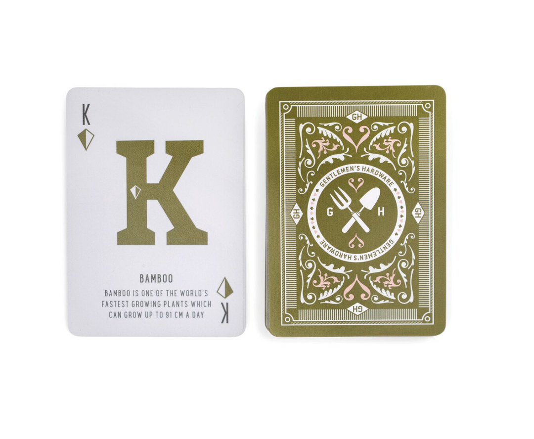 Garden Trivia Playing Cards