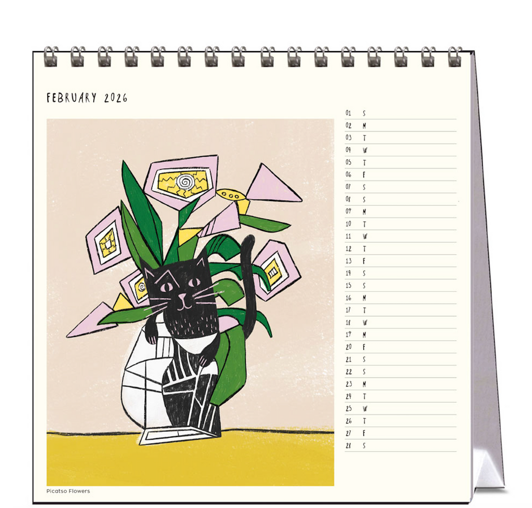 Hello Sunday 2026 Desk Calendar - Niaski