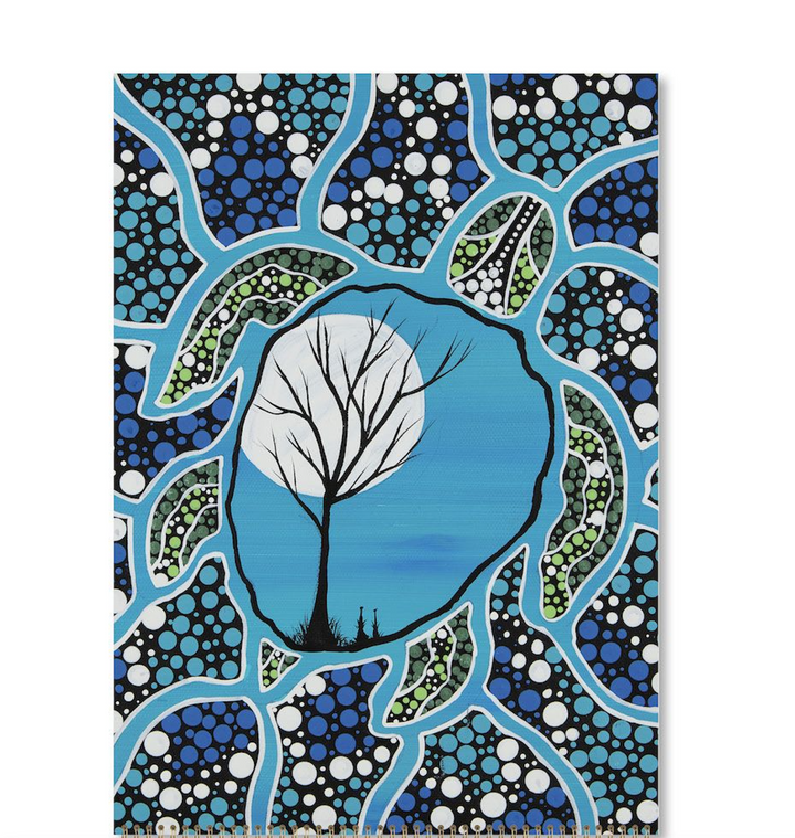 Hello Sunday 2026 Medium Calendar - Aboriginal Art