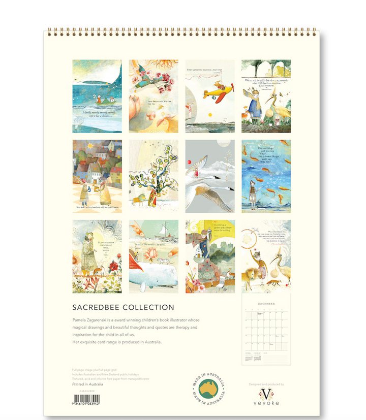 Hello Sunday 2026 Medium Calendar - Sacredbee