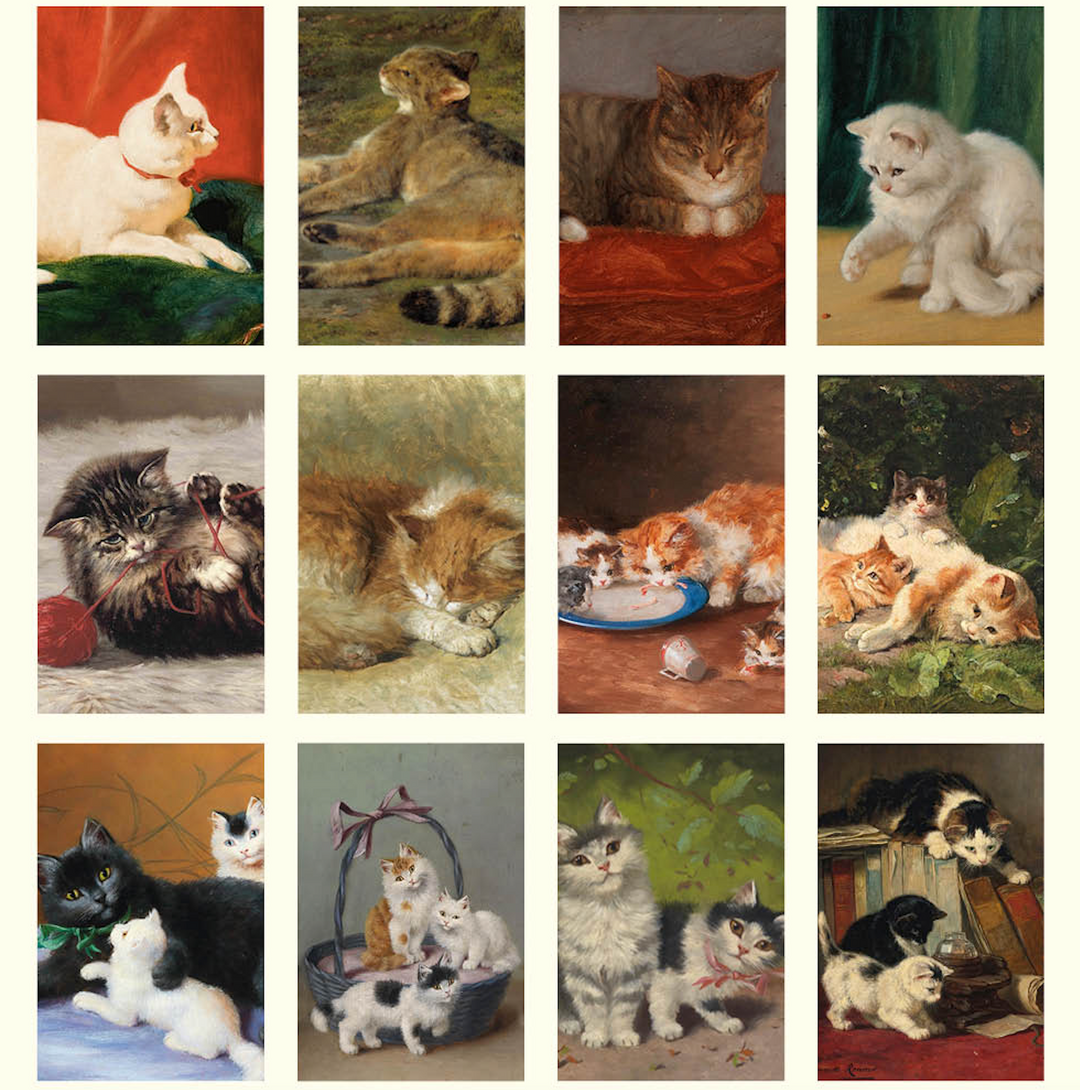 Hello Sunday 2026 Desk Calendar - The Artful Cat