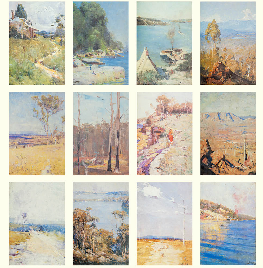 Hello Sunday 2026 Medium Calendar - Arthur Streeton