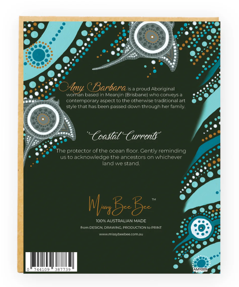 Missy Bee Bee Card - Coastal Currents