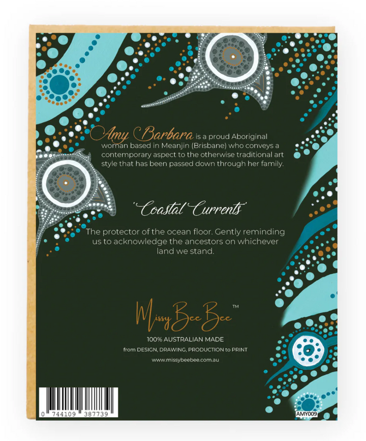 Missy Bee Bee Card - Coastal Currents