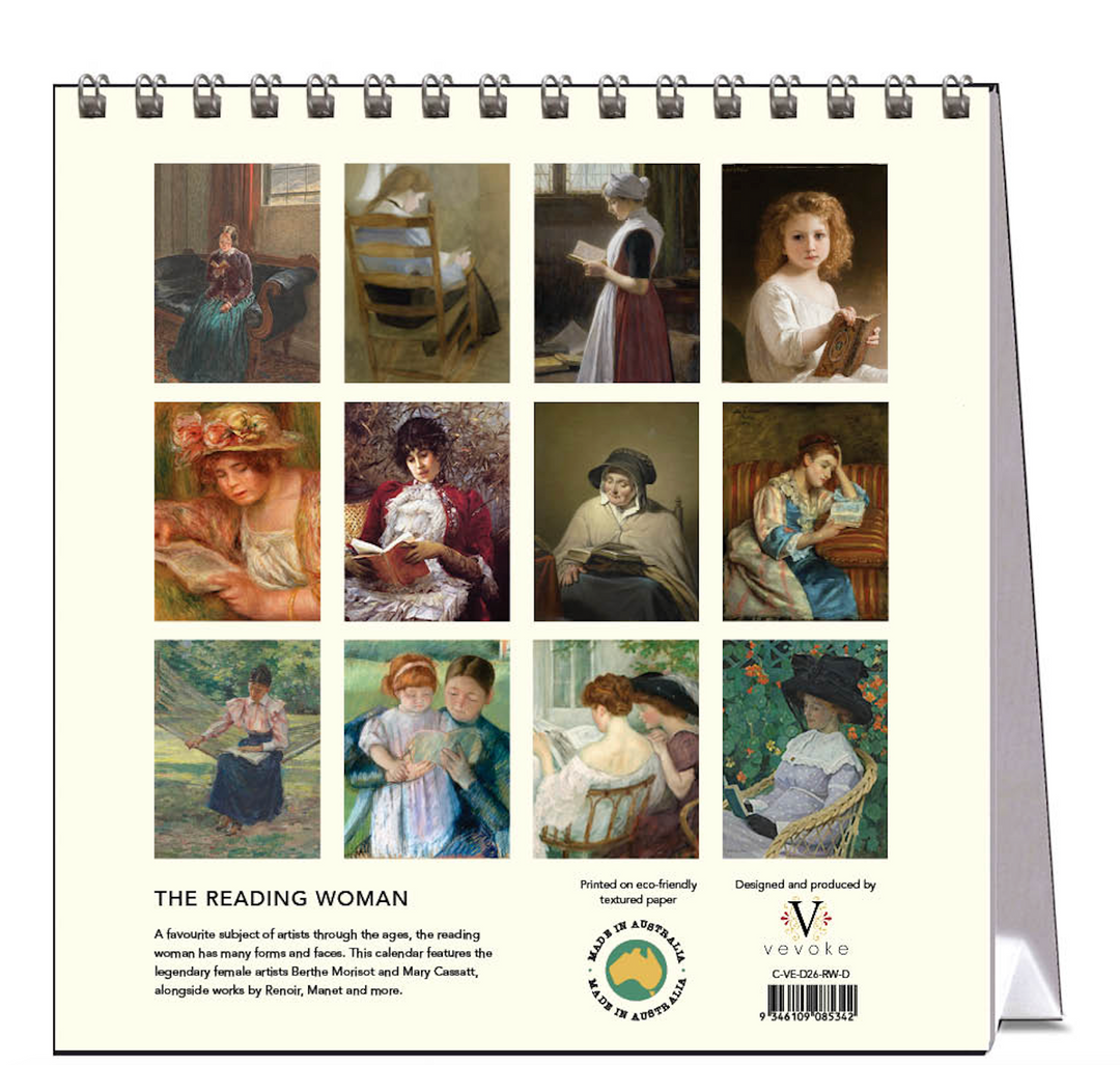 Hello Sunday 2026 Desk Calendar - The Reading Woman
