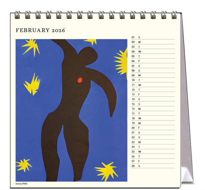 Hello Sunday 2026 Desk Calendar - Matisse