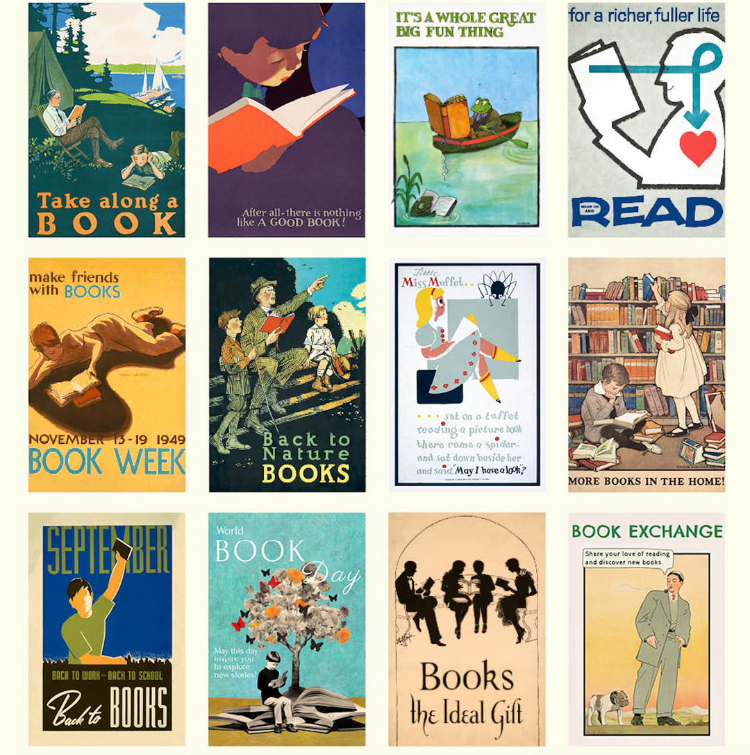 Hello Sunday 2026 Desk Calendar - The Love of Books