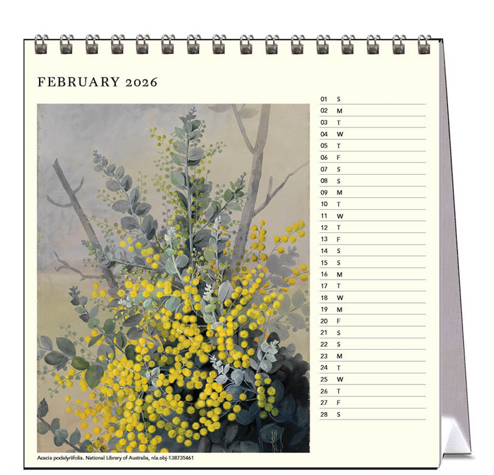Hello Sunday 2026 Desk Calendar - Ellis Rowan Flowers