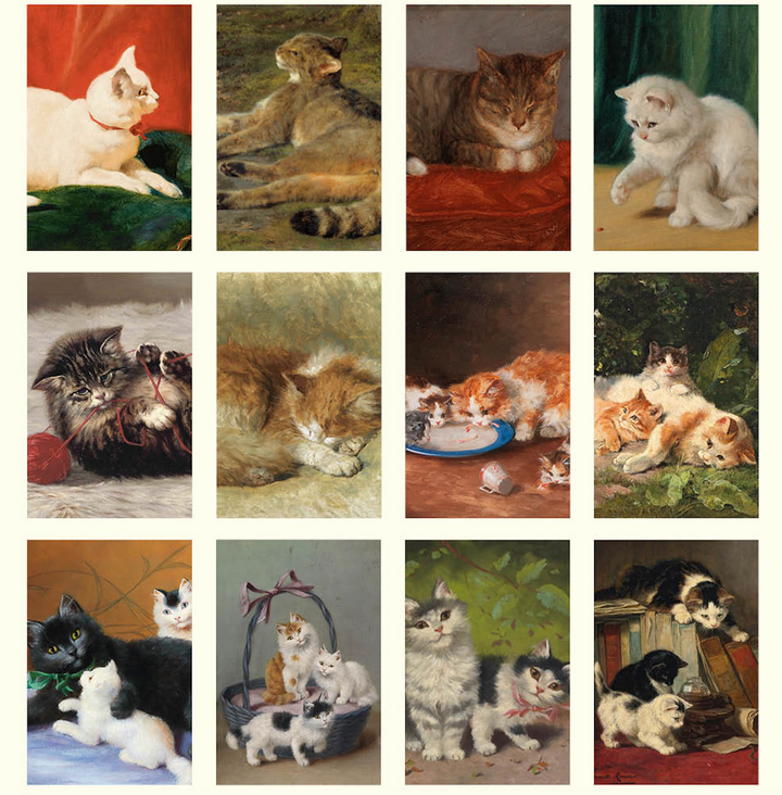 Hello Sunday 2026 Medium Calendar - The Artful Cat
