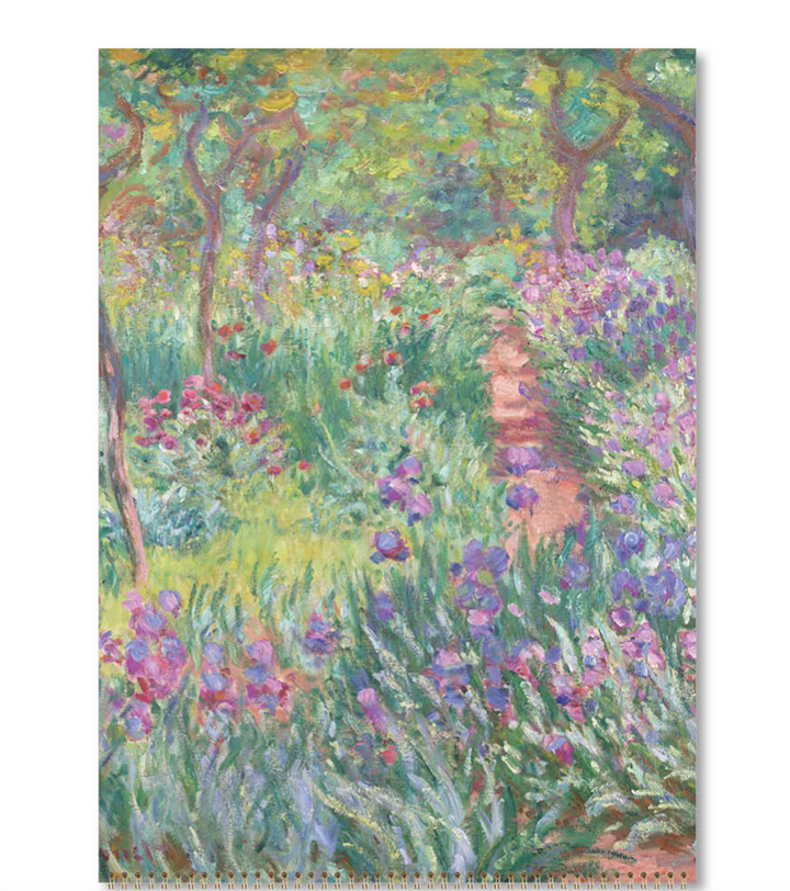 Hello Sunday 2026 Medium Calendar - Monet's Gardens