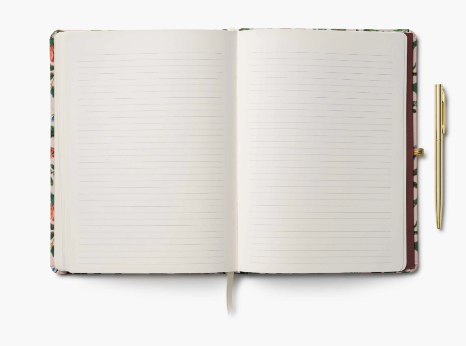 Rifle Paper Co - 2026 Weekly Hardcover Planner with Pen - Gracie