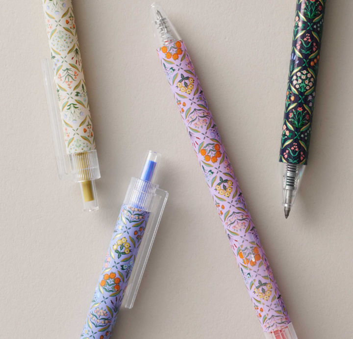 Rifle Paper Co Set of 4 Gel Pens - Estee