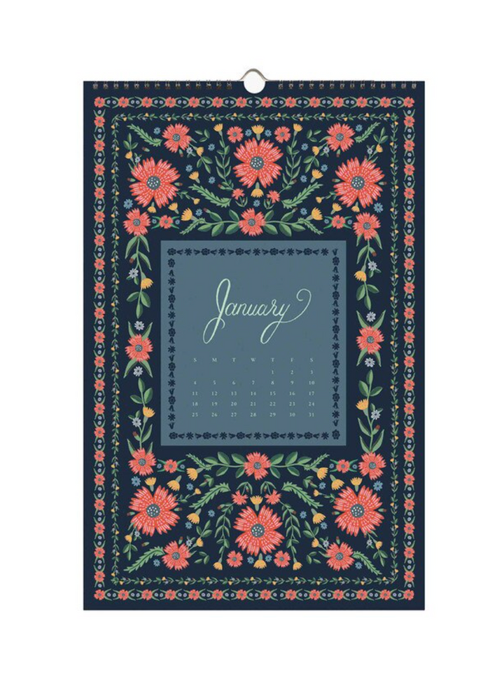Rifle Paper Co - 2026 Wall Calendar - Flora