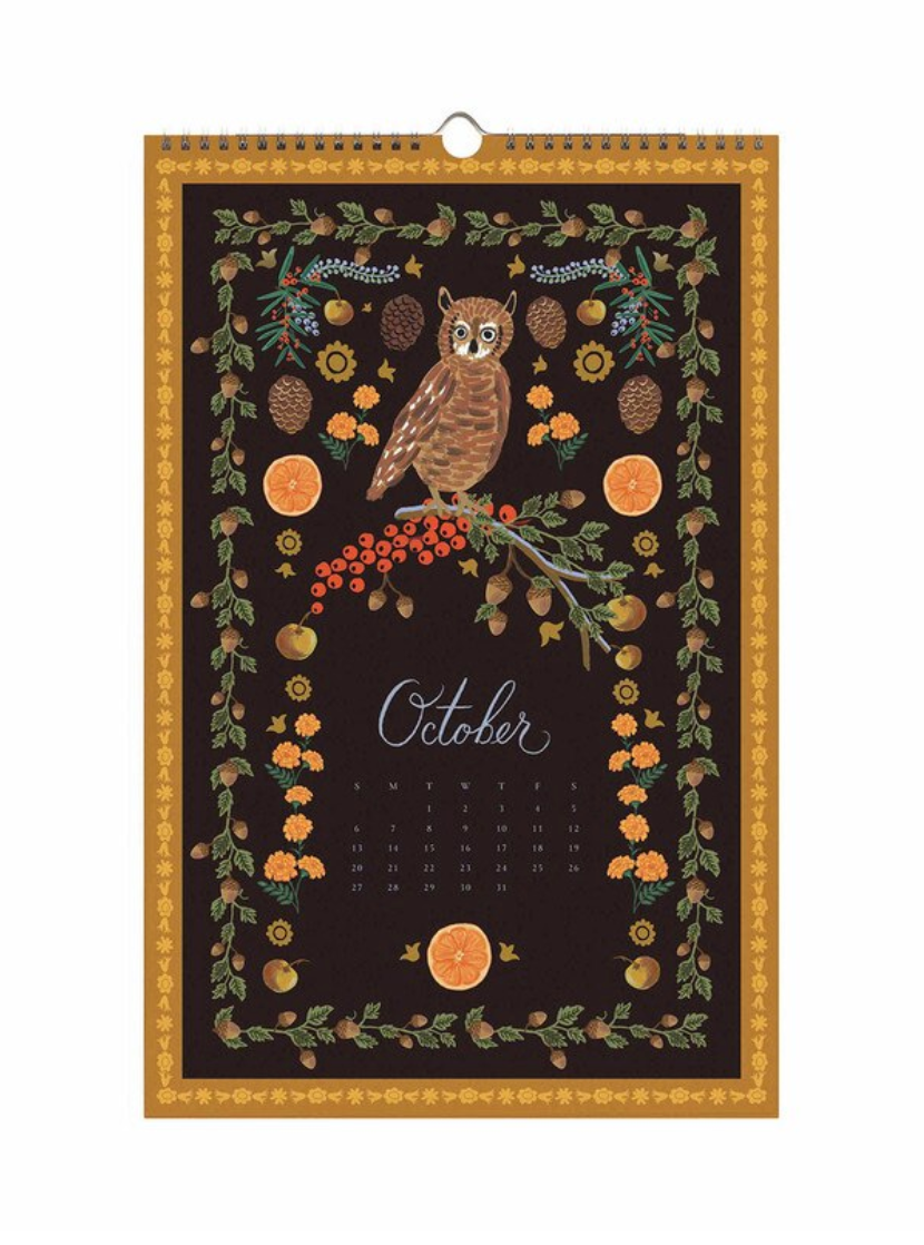 Rifle Paper Co - 2026 Wall Calendar - Flora