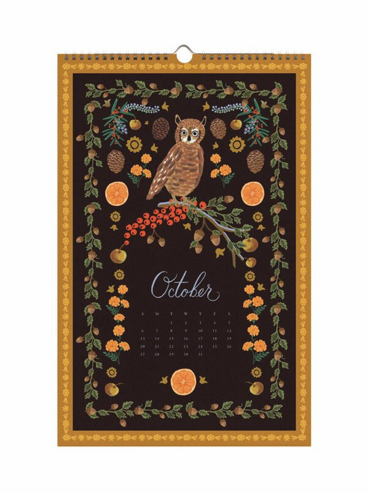 Rifle Paper Co - 2026 Wall Calendar - Flora