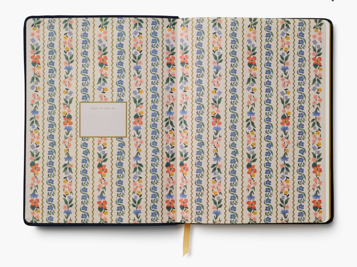Rifle Paper Co - 2026 Weekly Embroidered Bookbound Planner - Wildwood