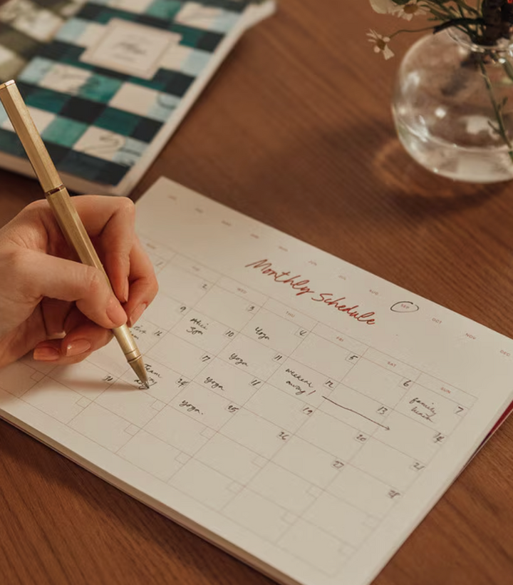 Papier Monthly Planning Pad - Picnic Productivity