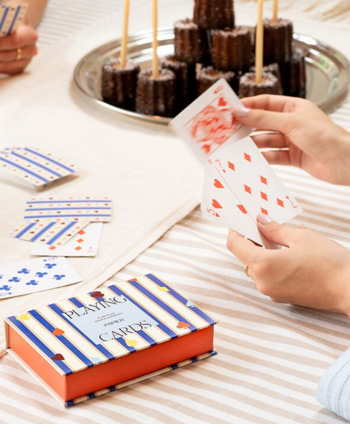 Papier Playing Cards - Suits and Stripes
