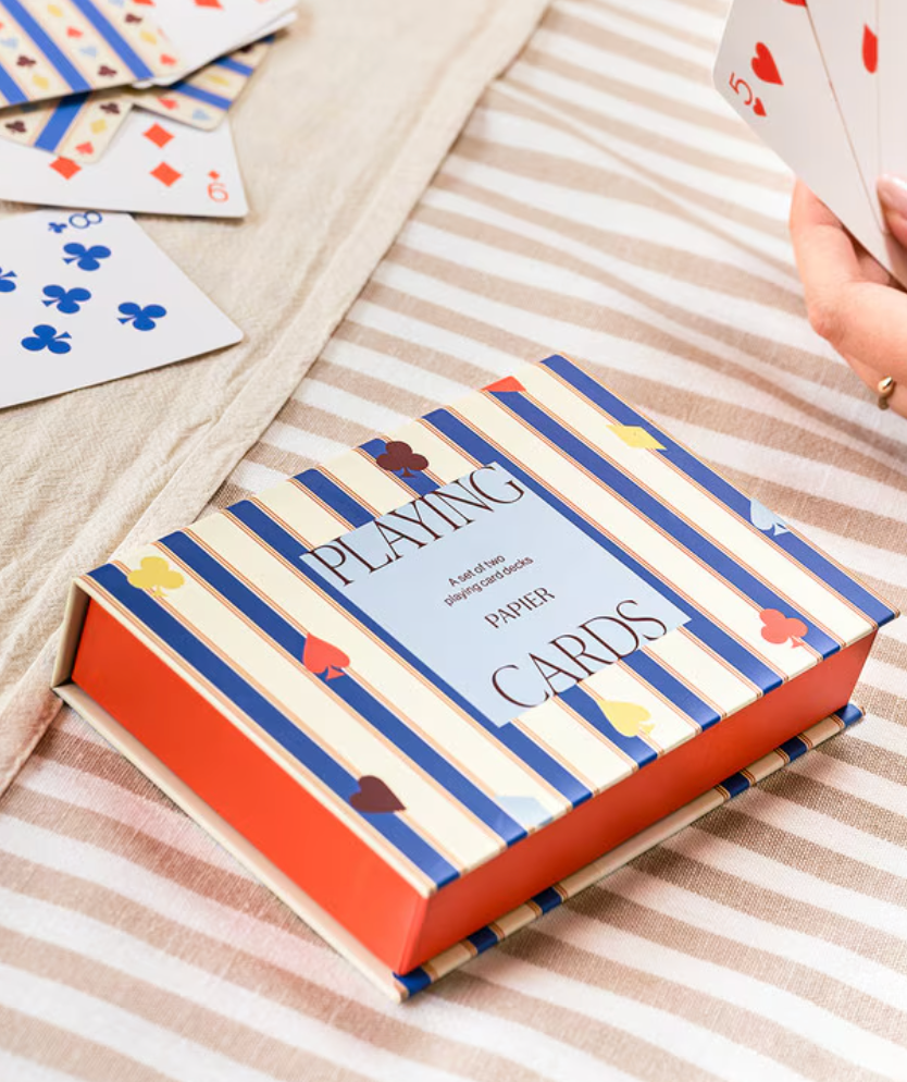 Papier Playing Cards - Suits and Stripes