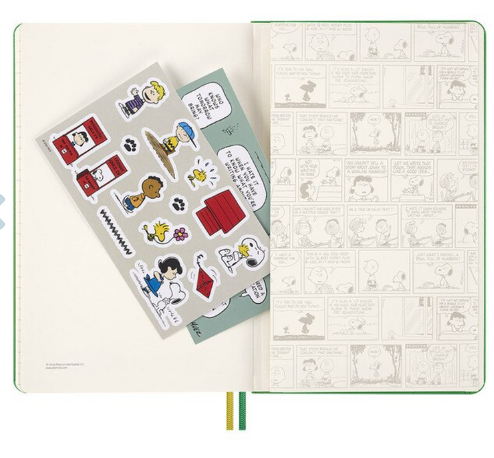 Moleskine 2026 Daily, Large, Hard Cover Diary - Charlie & Snoopy