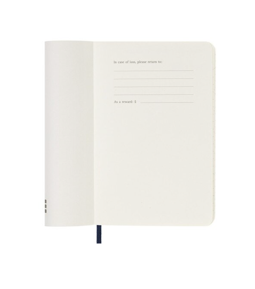 Moleskine 2026 Weekly, Pocket, Soft Cover Diary - Sapphire Blue