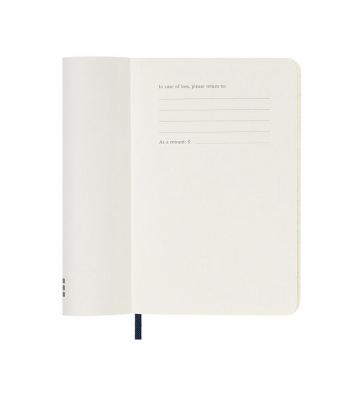Moleskine 2026 Weekly, Pocket, Soft Cover Diary - Sapphire Blue