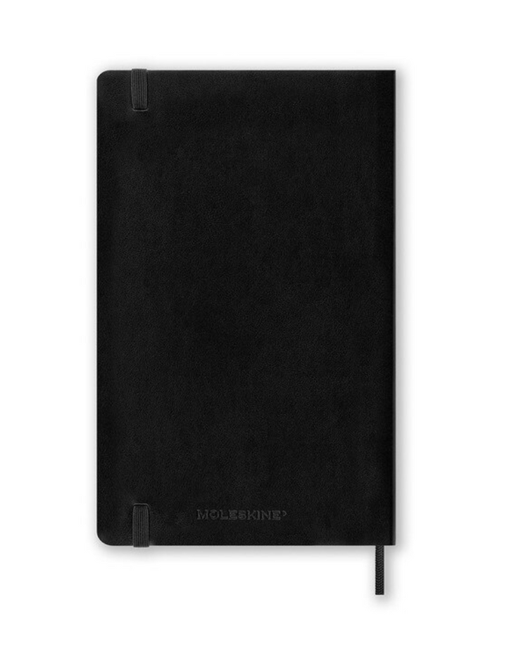 Moleskine 2026 Weekly, Large, Horizontal Soft Cover Diary - Black
