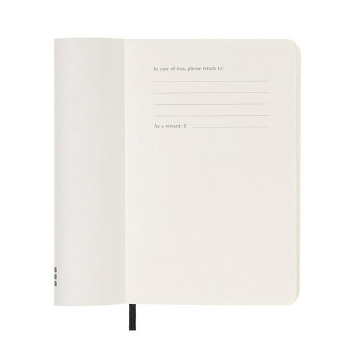 Moleskine 2026 Weekly, Pocket, Horizontal Soft Cover Diary - Black